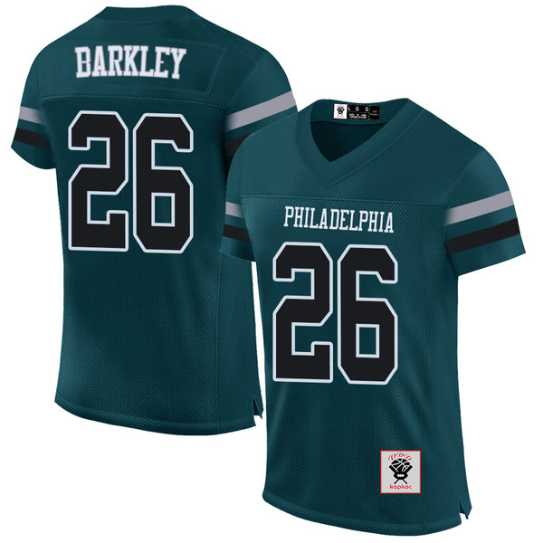 Kopkoc Philadelphia Green 26 Barkley Football Stitched Jerseys