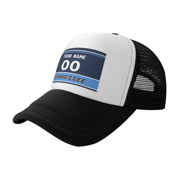 Gorra de béisbol de malla KOPKOC Washington con nombre y número personalizados para regalos de adultos