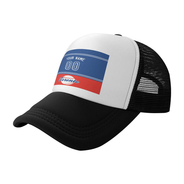 Gorra de béisbol de malla KOPKOC Toronto con nombre y número personalizados para regalos de adultos