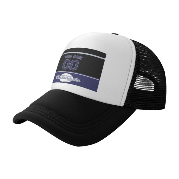 Gorra de béisbol de malla KOPKOC Colorado con nombre y número personalizados para regalos de adultos