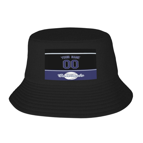 Sombrero de pescador de doble capa KOPKOC Colorado, personalizado con nombre y número para regalo de adulto.