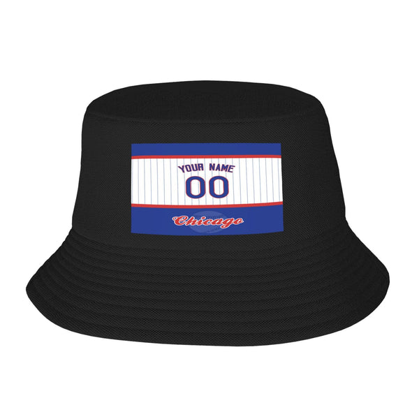 KOPKOC Chicago double-layered fisherman's hat Caustom Name And Number for Adult Gifts