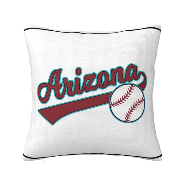 Funda de almohada de peluche KOPKOC Arizona con nombre y número personalizados para regalar