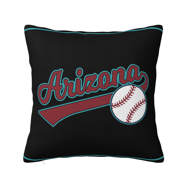 Funda de almohada de peluche KOPKOC Arizona con nombre y número personalizados para regalar