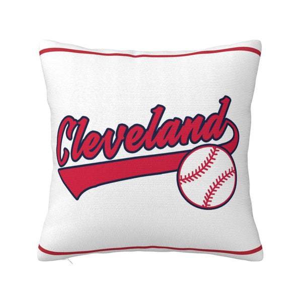 Funda de almohada de peluche KOPKOC Cleveland con nombre y número personalizados para regalar