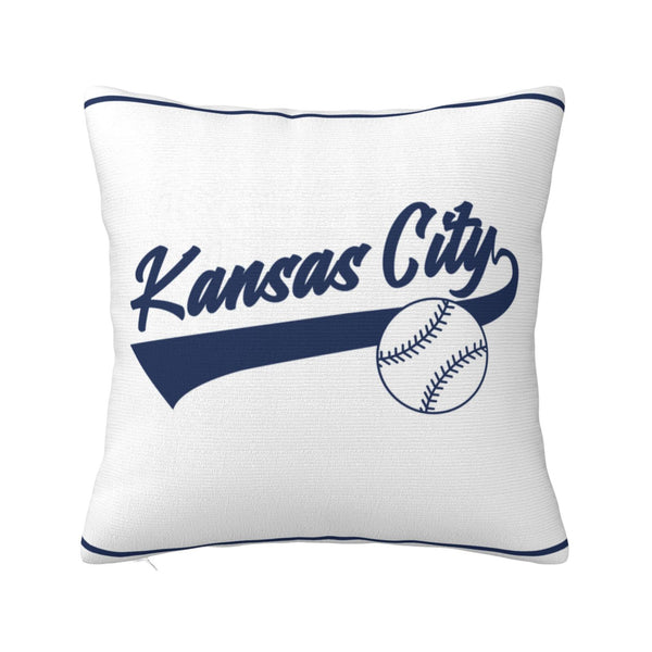 Funda de almohada de peluche KOPKOC Kansas City con nombre y número personalizados para regalar