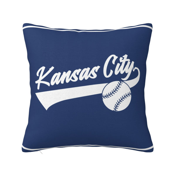 Funda de almohada de peluche KOPKOC Kansas City con nombre y número personalizados para regalar