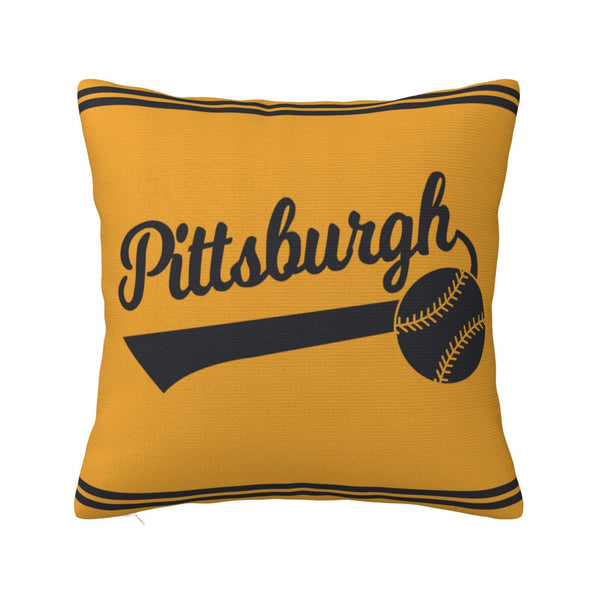 Funda de almohada de peluche KOPKOC Pittsburgh con nombre y número personalizados para regalar