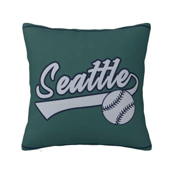 Funda de almohada de peluche KOPKOC Seattle con nombre y número personalizados para regalar