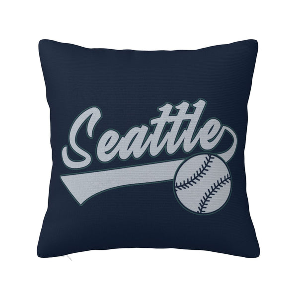 Funda de almohada de peluche KOPKOC Seattle con nombre y número personalizados para regalar