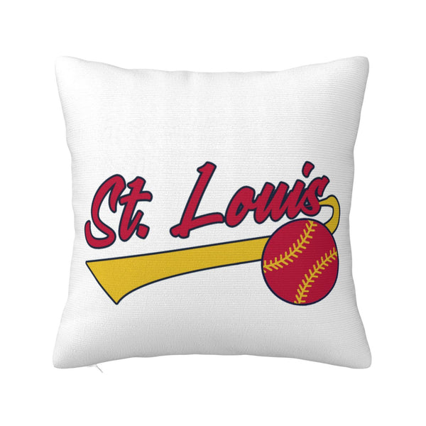 Funda de almohada de peluche KOPKOC St. Louis con nombre y número personalizados para regalar