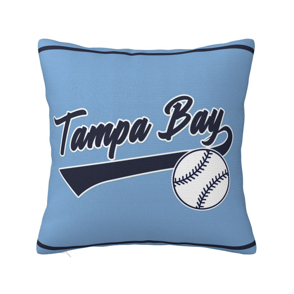 Funda de almohada de peluche KOPKOC Tampa Bay con nombre y número personalizados para regalar