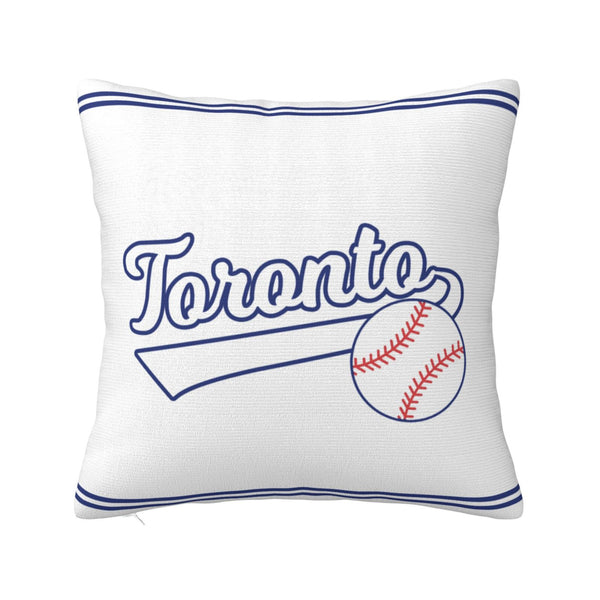 Funda de almohada de peluche KOPKOC Toronto con nombre y número personalizados para regalar