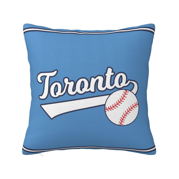 Funda de almohada de peluche KOPKOC Toronto con nombre y número personalizados para regalar