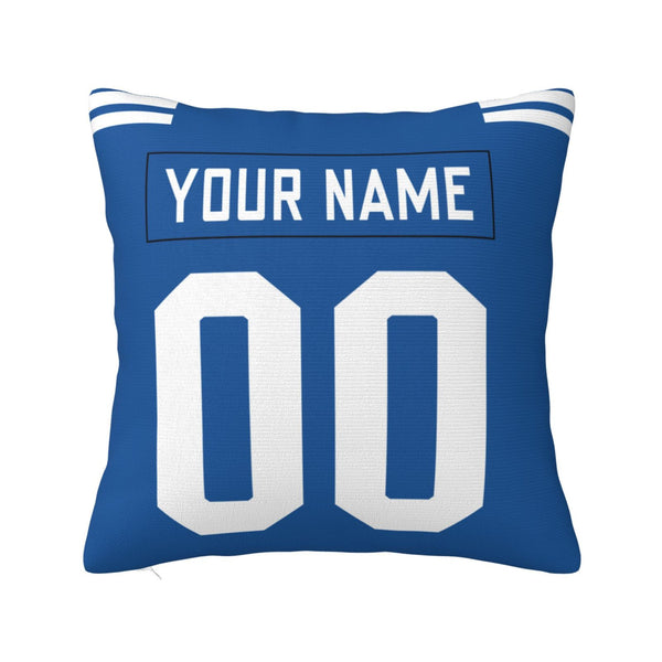 Funda de almohada de peluche KOPKOC New York G con nombre y número personalizados para regalar