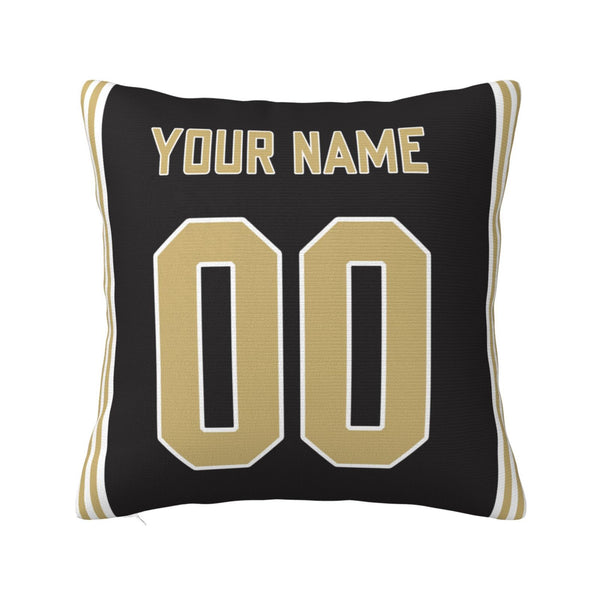 Funda de almohada de peluche KOPKOC de Nueva Orleans, personalizada con nombre y número para regalar
