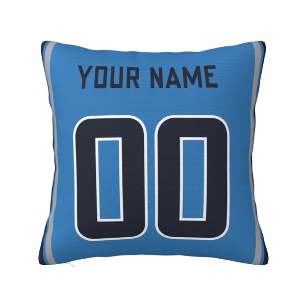 Funda de almohada de peluche KOPKOC Tennessee con nombre y número personalizados para regalar