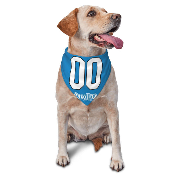 Bufanda triangular para mascota KOPKOC Carolina con nombre personalizado y número para regalos
