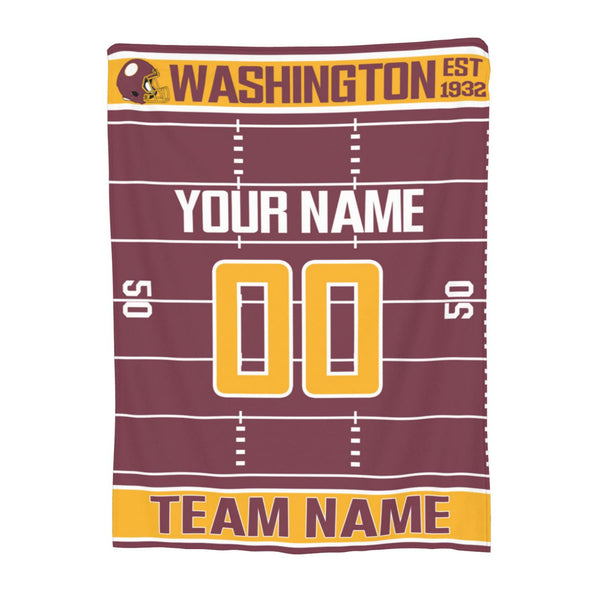Manta KOPKOC Washington personalizada para hombres, mujeres y jóvenes.