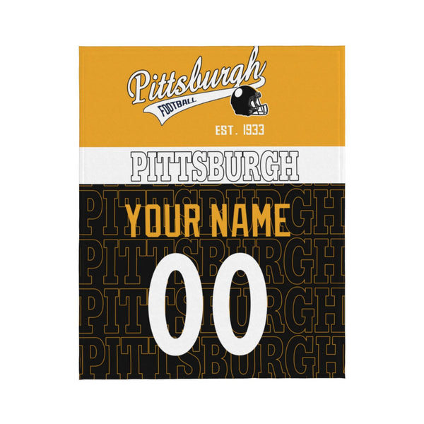 Manta de béisbol KOPKOC de Boston con nombre y número personalizados para regalar