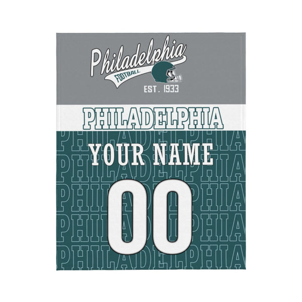 Manta de béisbol KOPKOC de Boston con nombre y número personalizados para regalar