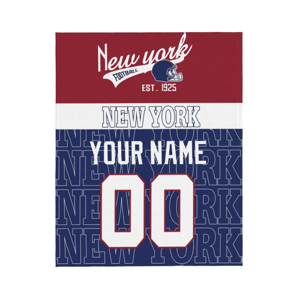 Manta de béisbol KOPKOC de Boston con nombre y número personalizados para regalar