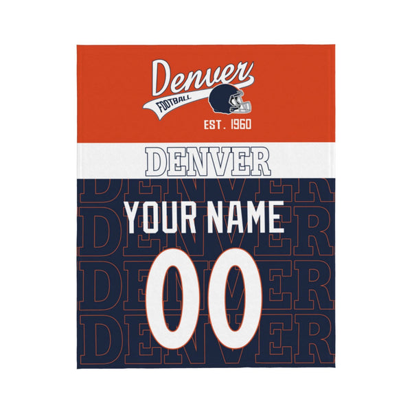 Manta de béisbol KOPKOC de Boston con nombre y número personalizados para regalar