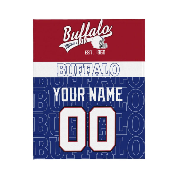 Manta de béisbol KOPKOC de Boston con nombre y número personalizados para regalar