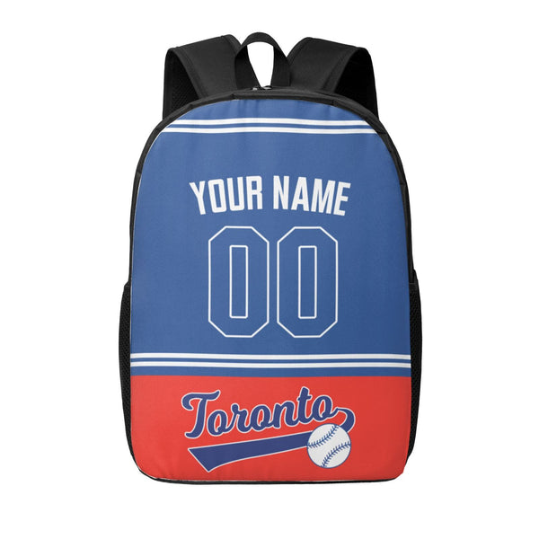 KOPKOC Toronto Baseball Backpack Custom Name and Number Gifts