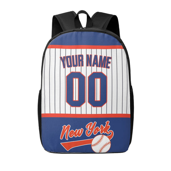 KOPKOC New York M Baseball Backpack Custom Name and Number Gifts