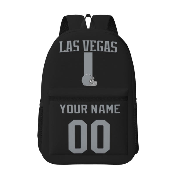 KOPKOC Las Vegas Football Backpack with pockets - PVC oxford cloth - Custom Name and Number