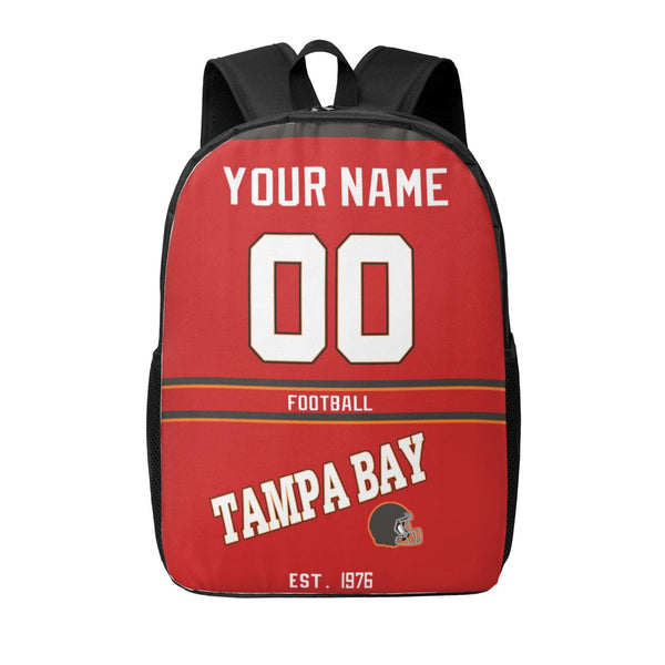 KOPKOC Tampa Bay Football Backpack Custom Name and Number Gifts