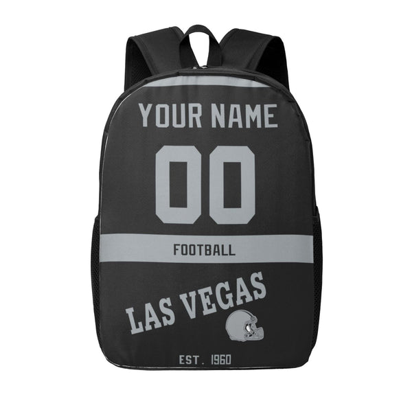 KOPKOC Las Vegas Football Backpack Custom Name and Number Gifts