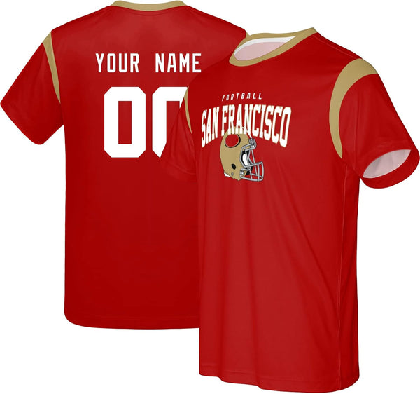 Camiseta KOPKOC San Francisco de cuello redondo y manga corta, regalo para hombres y jóvenes