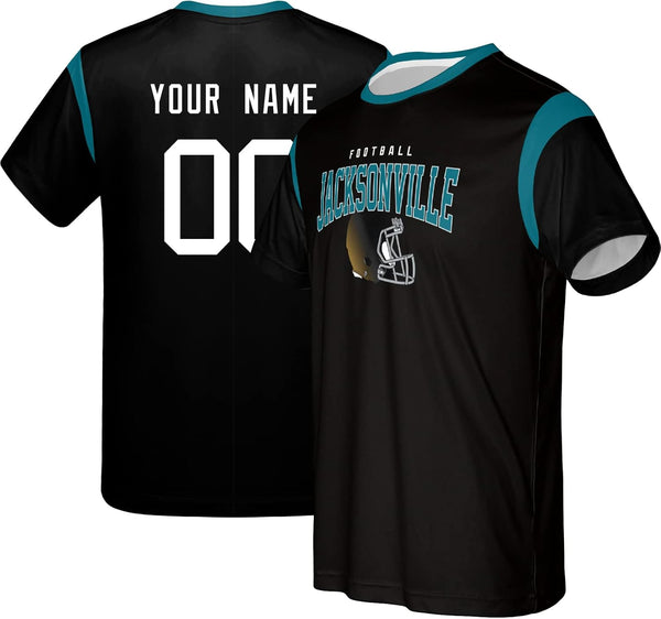 Camiseta KOPKOC Jacksonville de cuello redondo y manga corta, regalo para hombres y jóvenes