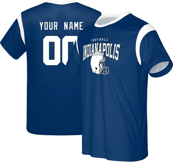 Camiseta KOPKOC de Indianápolis, cuello redondo, manga corta, regalo para hombres y jóvenes