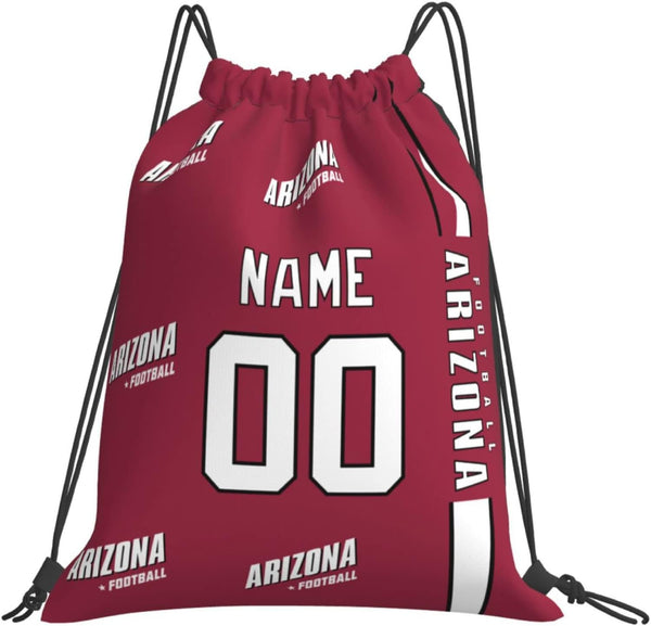 Bolsas con cordón KOPKOC Arizona de 35 x 40 cm. Mochila personalizada con nombre y número para hombres, jóvenes y niños. Regalos.