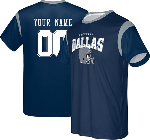 Camiseta KOPKOC Dallas de cuello redondo y manga corta, regalo para hombres y jóvenes