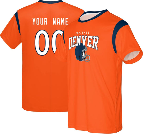 Camiseta KOPKOC Denver de cuello redondo y manga corta, regalo para hombres y jóvenes