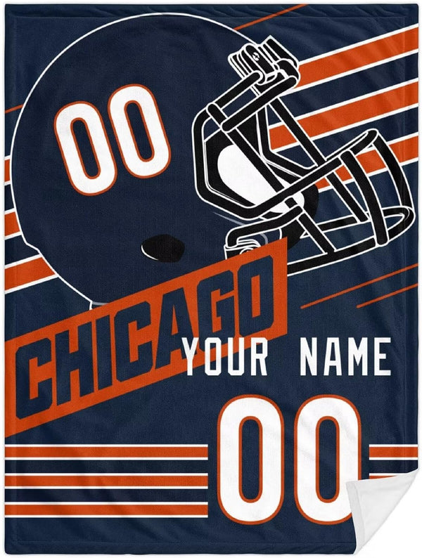 Manta KOPKOC Chicago personalizada para hombres, mujeres y jóvenes.