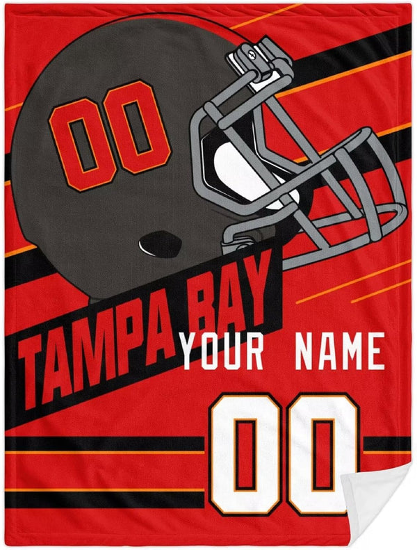 Manta KOPKOC Tampa Bay personalizada para hombres, mujeres y jóvenes.