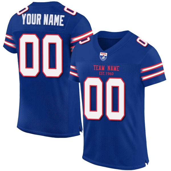 Camiseta de fútbol KOPKOC Buffalo de manga corta con cuello en V y nombre personalizado para hombres, jóvenes y mujeres, regalo