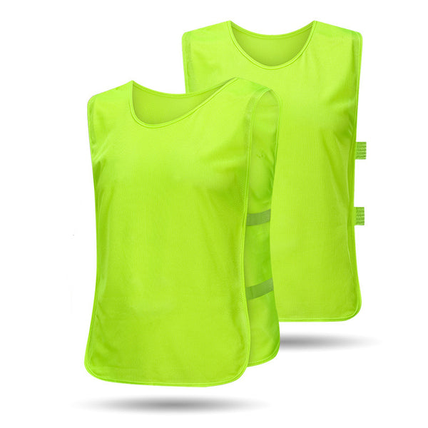 Tie-strap mesh vest confrontation suit custom confrontation suit soccer training vest