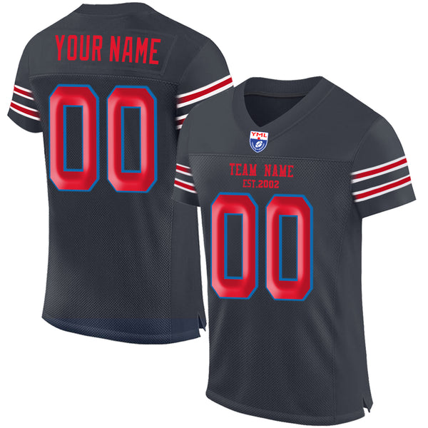 Camiseta de fútbol KOPKOC Houston de manga corta con cuello en V y nombre personalizado para hombres, jóvenes y mujeres, regalo