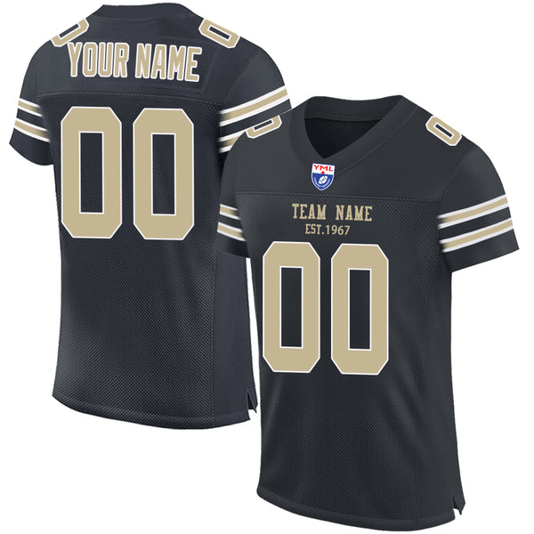 Camiseta de fútbol KOPKOC de Nueva Orleans, cuello en V, manga corta, estilo personalizado, nombre y número, para hombres, jóvenes y mujeres, regalo