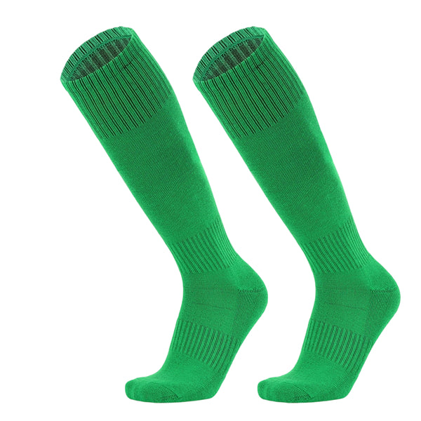 Professional children's soccer socks over the knee thick towel bottom adult solid color non-slip wear-resistant stockings